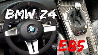 BMW Z4 E85 mit CARBON und ALCANTARA im Innenraum│BENDA Autosattlerei und Carbon Veredelung