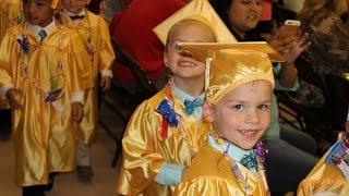 Twins Preschool Graduation