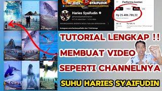 Cara Edit Video Monster Raksasa Di Hp Android | Tutorial Kinemaster - Capcut