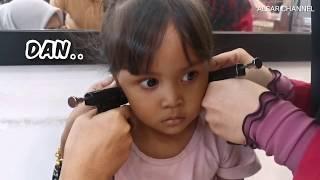 TIPS TINDIK TELINGA ANAK KECIL TANPA RASA SAKIT | Huwaina (3 Tahun) | Emas Anuar Kangar #Earrings