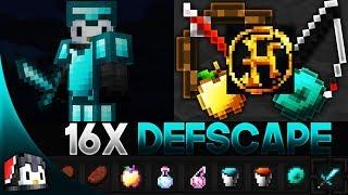 Huahwi Defscape [16x] MCPE PvP Texture Pack (FPS Friendly) by ChillDiamond