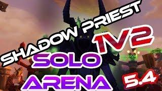 Shadow priest 1v2 | Solo Arena | WoW MoP PvP 5.4