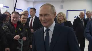 "Очень хорошо, что у вас есть амбиции!": Путин сравнил ветерана СВО с богатырем Ильей Муромцем