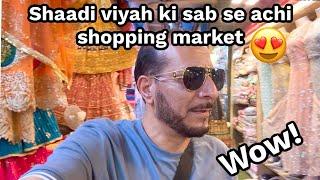 BEST MARKET FOR SHAADI CLOTHES AND LOOSE MATERIALS || KAMAL HOGAYA!