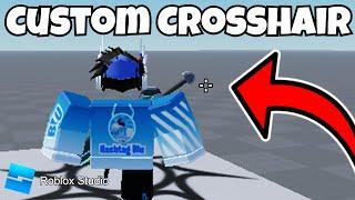 How To A CUSTOM CROSSHAIR (Roblox Studio)