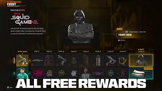 ALL Black Ops 6 Squid Game Event Pass REWARDS EARLY SHOWCASE! (FREE Operators, Blueprints & MORE!)