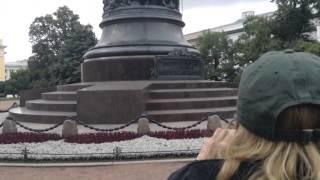 Catherine The Great Monument St Petersburg