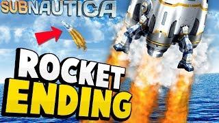 THE END OF SUBNAUTICA! Neptune Rocket Crafting & Ending Explained - Subnautica Update