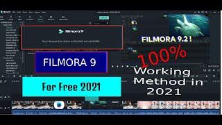 How To Activate Filmora 9 For Lifetime Free 2020 | 100% Working