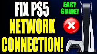 PS5 Network Connection Issues? Try THIS! How To Fix/Reset PS5 Network Settings (Easy Method!)