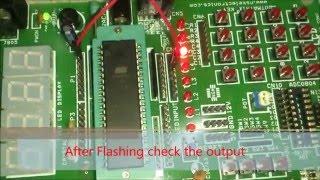 Interrupts in 8051 with timer overflow interrupt using AT89S52