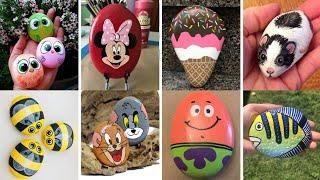 30 Easy Stone Art Ideas- DIY Rock Painting Ideas Very Beautiful Amazing Stone Craft.