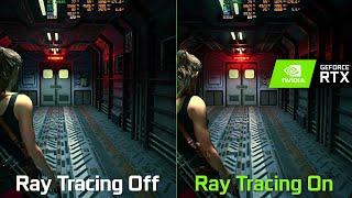 Resident Evil 2 Ray Tracing On vs Off - Graphics/Performance Comparison | RTX 2060 Super