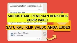 Hati-hati MODUS baru Penipuan Cek Resi Paket J*T