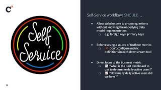 Coalesce 2024: Toward better self-service with the dbt Semantic Layer