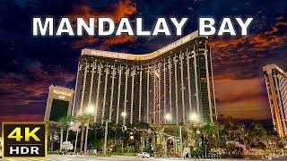 [4K HDR] Mandalay Bay Las Vegas Walking Tour | August 2024 | Las Vegas Strip