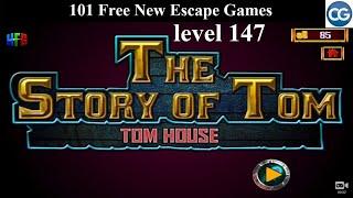 101 Free New Escape Games level 147- The Story of Tom  TOM HOUSE - Complete Game