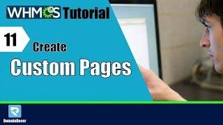 WHMCS Guide-11 | Create Custom Pages - TOS & Privacy Templates