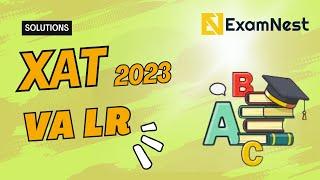 XAT 2023 Solutions | VALR | Previous Year Paper | Original Questions | MBA | XAT VALR