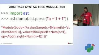 Custom Source Code Checks - Anton Marchukov - Pycon Israel 2017