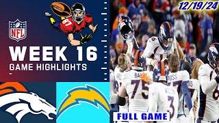 Denver Broncos Vs. Los Angeles Chargers [WEEK 16] FULL GAME highlights NFL l Season 2024