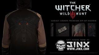 The Witcher 3 Geralt Armor Premium Zip-up Hoodie from J!NX