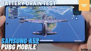 Samsung Galaxy A52 PUBG Mobile Gaming test | Snapdragon 720G, 8GB Ram