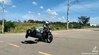 Triumph street scrambler 900 sidecar