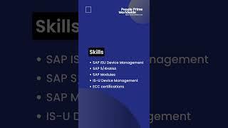 People Prime Worldwide SAP  || SAP Modules SAP FICO || SAP Jobs PEOPLE PRIME WORLDWIDE ||