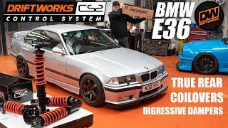 Fitting the new Driftworks CS2 Digressive Coilovers to our E36 BMW M3