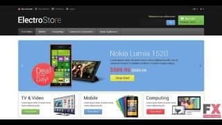 Preview Electro Goods Magento Theme TMT