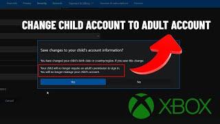 (FIXED) Change Microsoft Child Account to Adult Account | easy fix | 2024