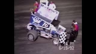 Rapid Speedway 6 19 92 Championship Sprints A Feature