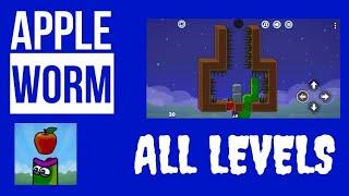 Apple Worm - Level 1-30 - Full Game Walkthrough