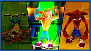 Crash Bandicoot N. Sane Trilogy 1, 2 & 3 - All (Crash Bandicoot) Death Animations 4K