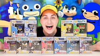 *WE GOT SANIC* Unboxing 10+ Custom Sonic Funko Pops!