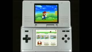 New Super Mario Bros. (Nintendo DS) - E3 2005 Trailer (DVD Rip) 4K60 Upscale