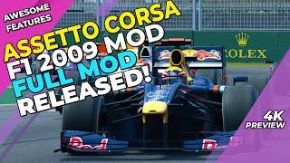 Sim Dream Development Assetto Corsa F1 2009 Mod Full Mod Released