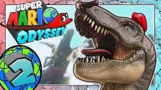 SUPER MARIO ODYSSEY Part 2: Mario als wütender T-Rex im Kaskadenland!