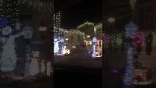 California.la Verne . Christmas lights. Home