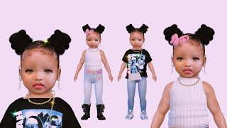 The Sims 4 CAS | Cute Toddler | Urban CC