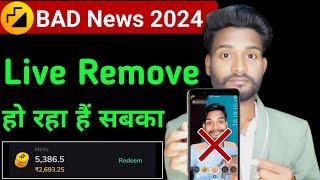 moj app bad news 2024 | moj app live remove | moj app live hat kyu gaya | moj live option remove ?