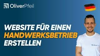 Website für einen Handwerksbetrieb erstellen 