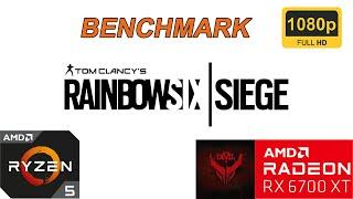 Rainbow Six Siege | R5 5600X+RX6700 XT Red Devil | 1080p | Ultra