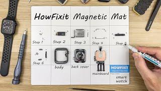 HowFixit Magnetic Project Mat - Organize and Disassemble Electronics