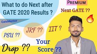 What Next After GATE 2020 ? , Drop ? , Next Attempt ? , PSU ? , IIT ? ft. GATEMENTOR 