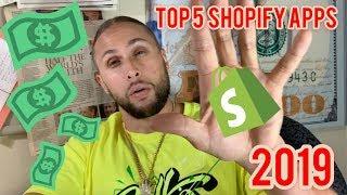 TOP 5 SHOPIFY APPS FOR 2019