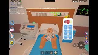 Playing maple hospital roblox being pregnant 