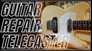 Hoyer Telecaster Vintage Guitar Repair/ Restoration