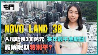 NOVO LAND 3B期｜入場唔使300萬元 今年最平全新盤!｜入場唔使300萬元 今年最平全新盤!｜點解呢期特別平?｜用借凸方案要小心D咩｜新開NOVO Walk有咩賣｜易發睇樓團｜新盤任您睇